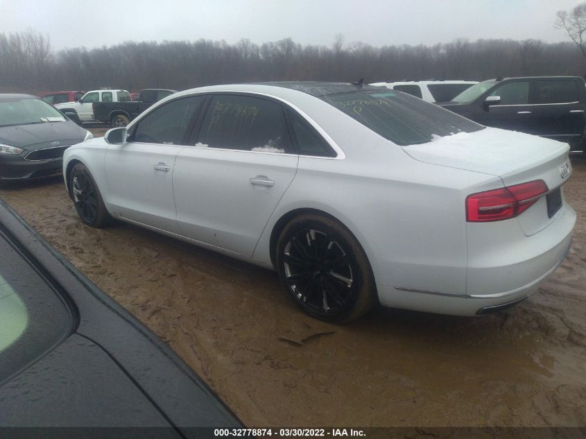 2015 AUDI A8 L 4.0T WAU32AFDXFN040683