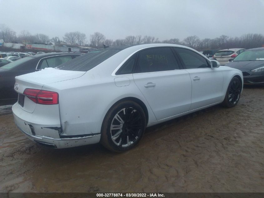 2015 AUDI A8 L 4.0T WAU32AFDXFN040683