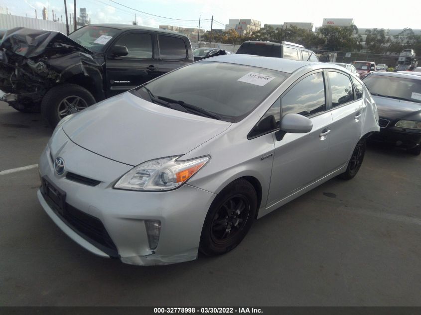 2014 TOYOTA PRIUS FOUR/FIVE/THREE/ONE/TWO JTDKN3DUXE1753125