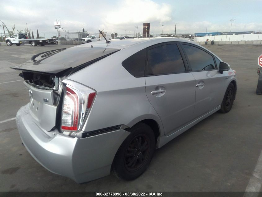 2014 TOYOTA PRIUS FOUR/FIVE/THREE/ONE/TWO JTDKN3DUXE1753125