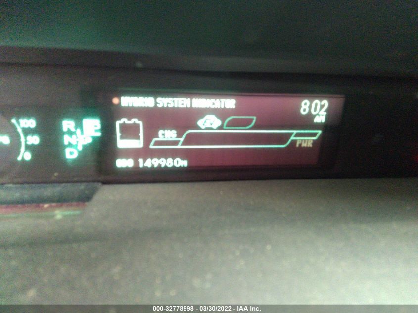 2014 TOYOTA PRIUS FOUR/FIVE/THREE/ONE/TWO JTDKN3DUXE1753125