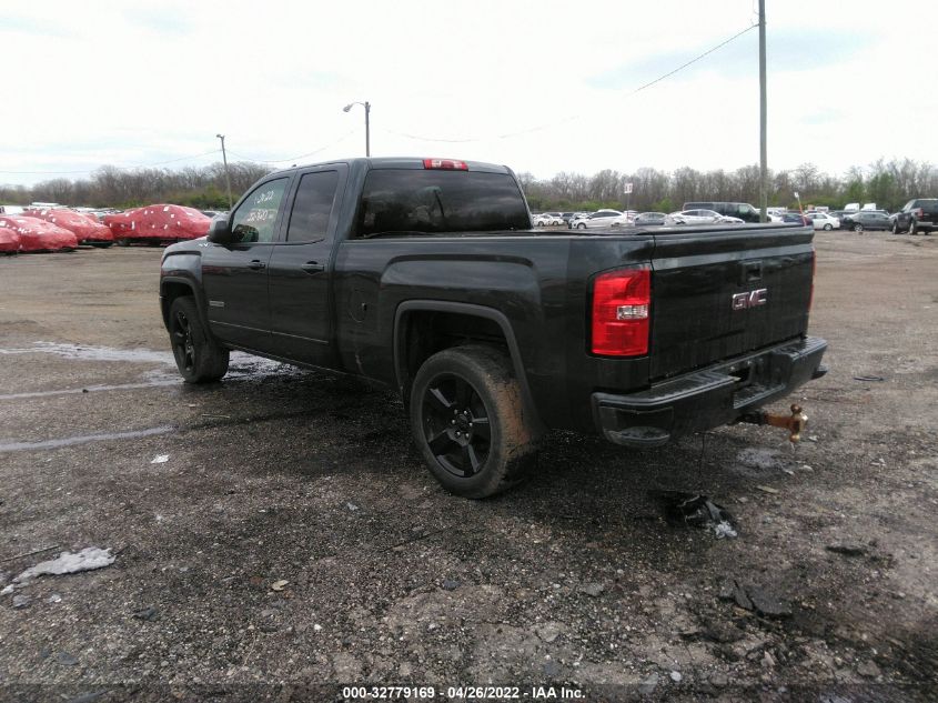 2017 GMC SIERRA 1500 1GTV2LEC4HZ382982