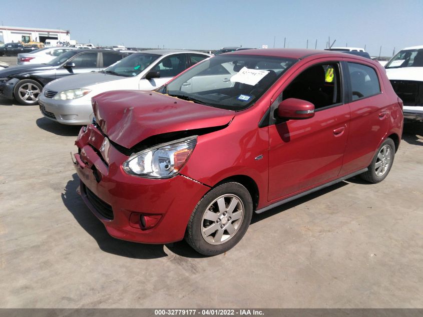 2015 MITSUBISHI MIRAGE ES/RF ML32A4HJ7FH005073