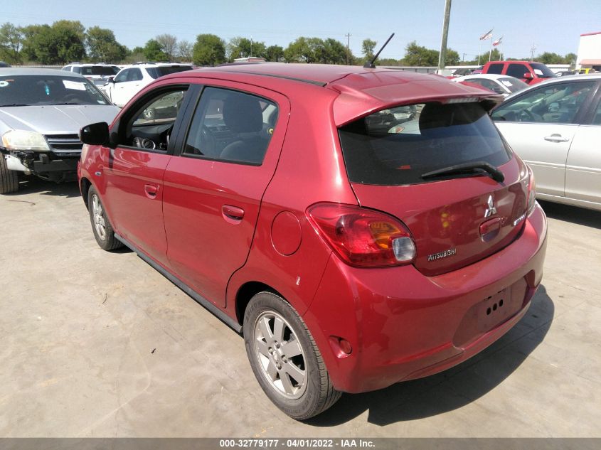2015 MITSUBISHI MIRAGE ES/RF ML32A4HJ7FH005073
