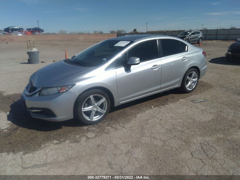 2013 HONDA CIVIC SDN LX 2HGFB2F50DH600250