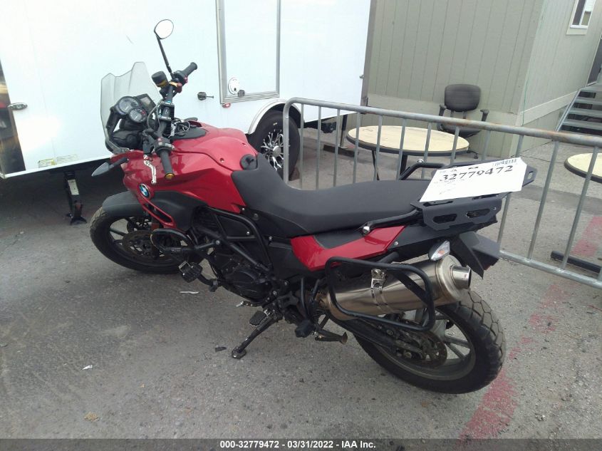 2013 BMW F700 GS WB10B1103DZF85141