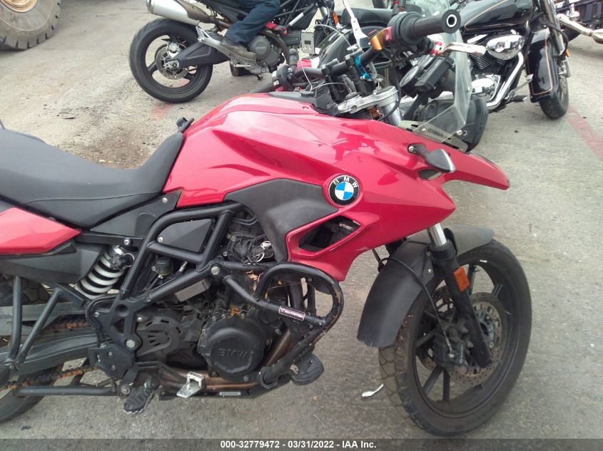 2013 BMW F700 GS WB10B1103DZF85141