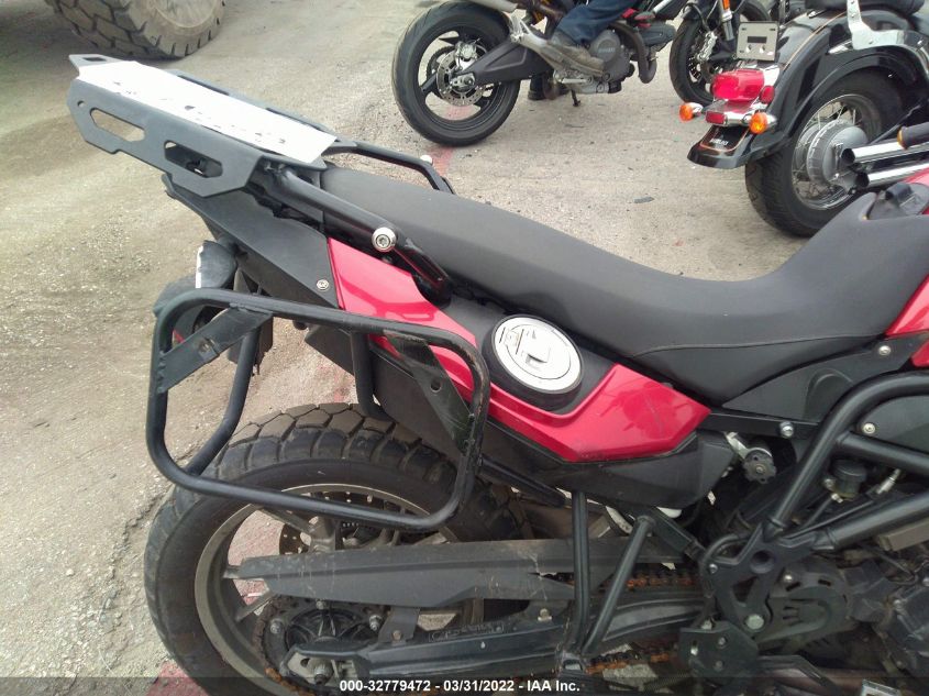 2013 BMW F700 GS WB10B1103DZF85141