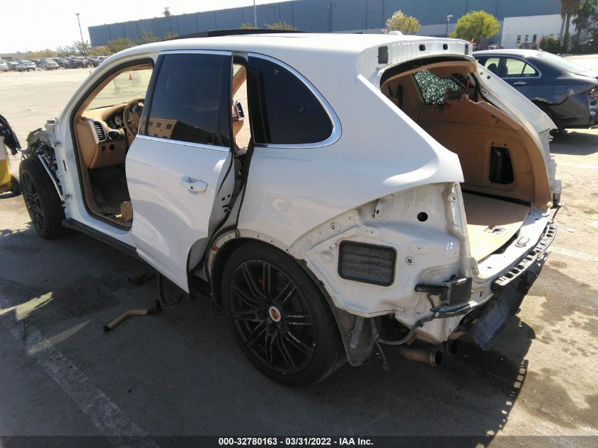 2013 PORSCHE CAYENNE TURBO WP1AC2A23DLA92814