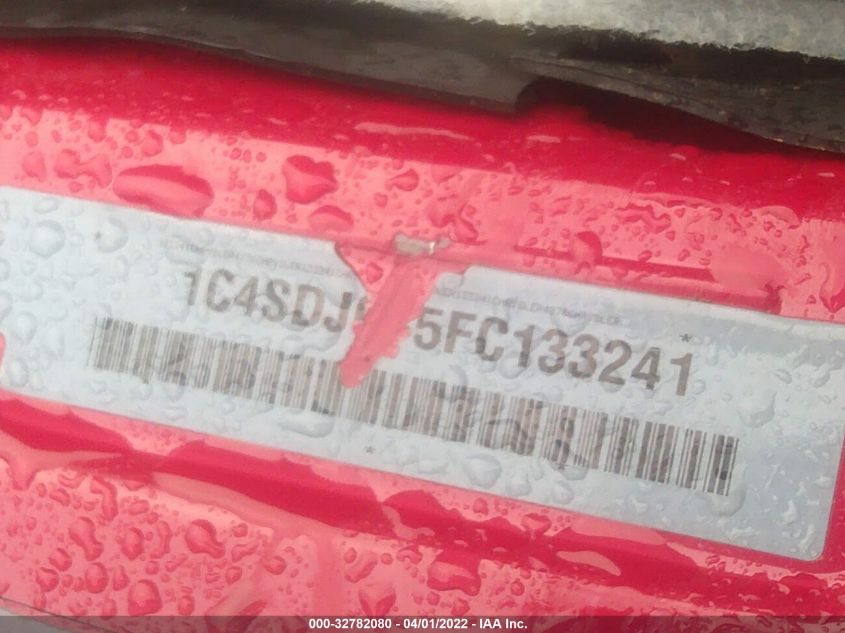 2015 DODGE DURANGO R/T 1C4SDJCT5FC133241