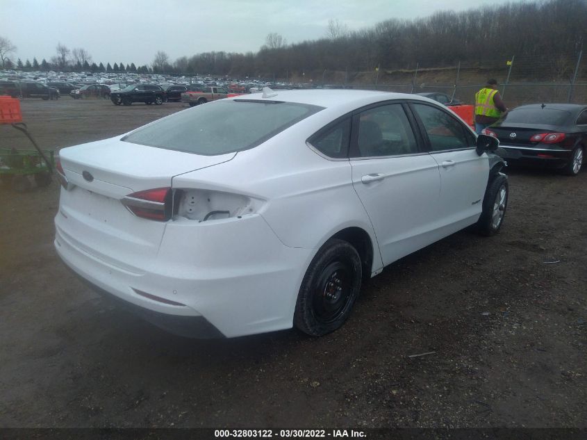 2019 FORD FUSION HYBRID SE 3FA6P0LU4KR142929