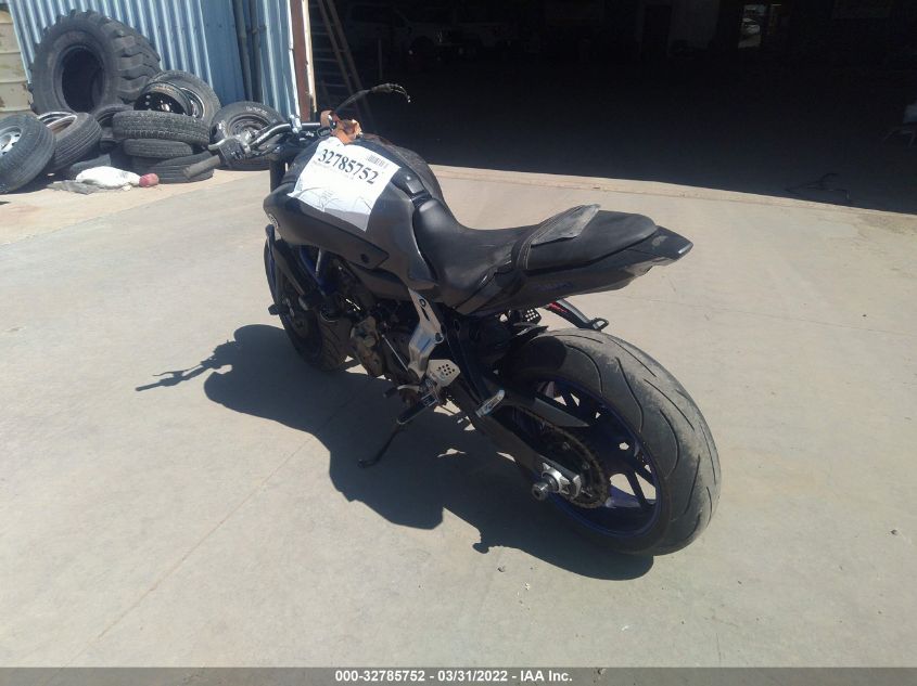 2016 YAMAHA FZ07 JYARM06E6GA006612