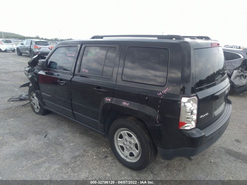 2016 JEEP PATRIOT SPORT 1C4NJRBB4GD520422
