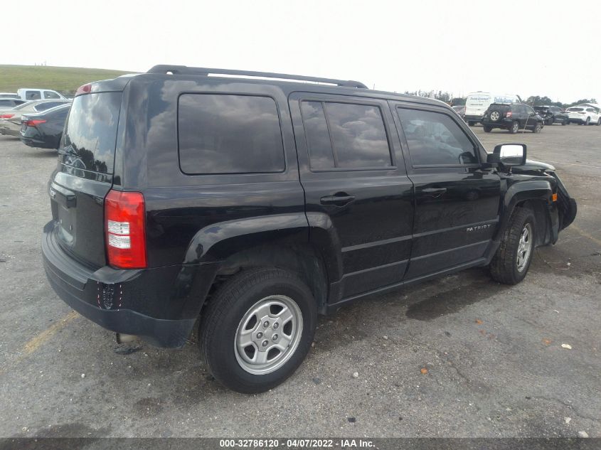 2016 JEEP PATRIOT SPORT 1C4NJRBB4GD520422