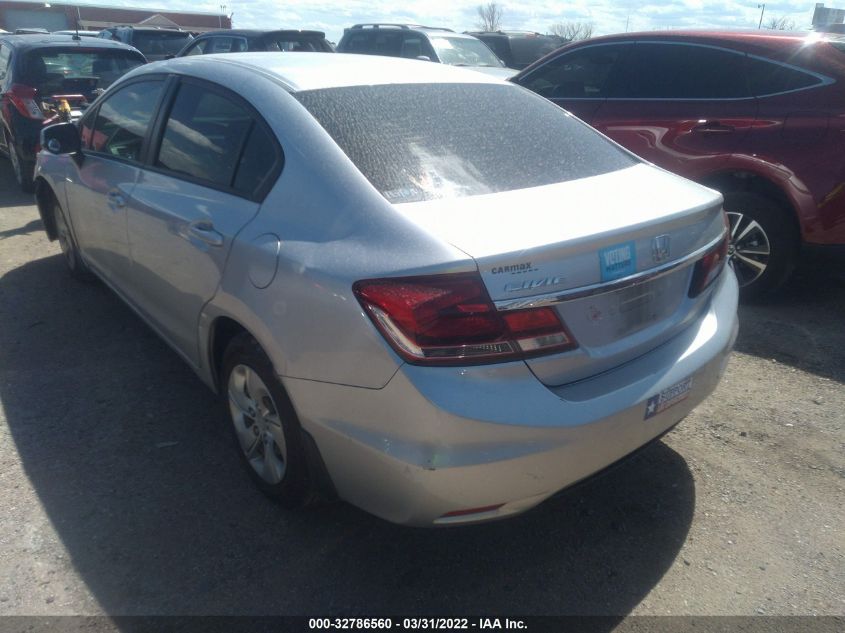 2013 HONDA CIVIC SDN LX 19XFB2F58DE041430