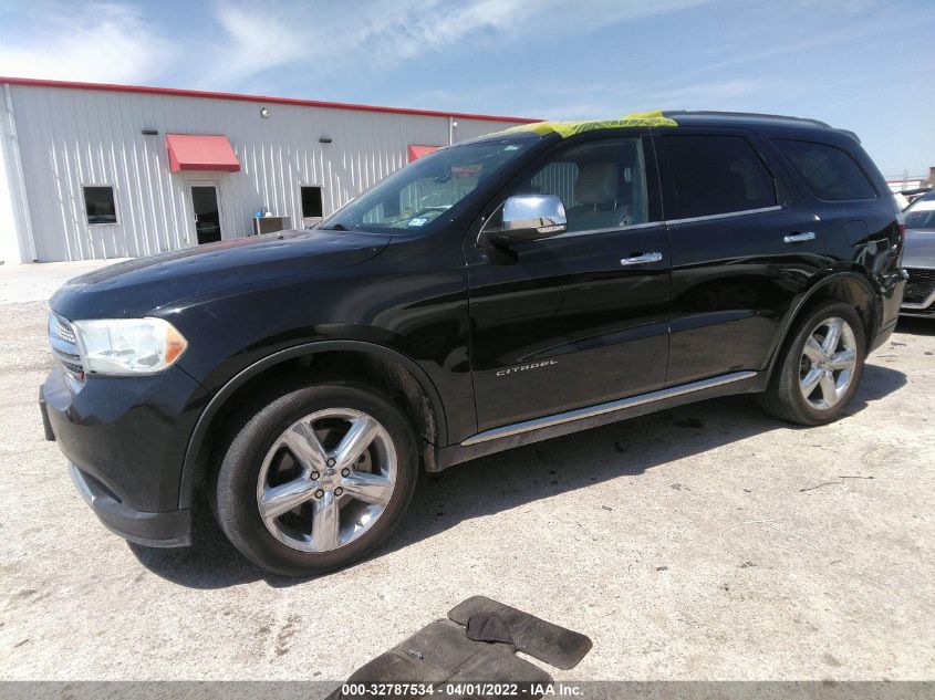 2013 DODGE DURANGO CITADEL 1C4RDHEG1DC660889