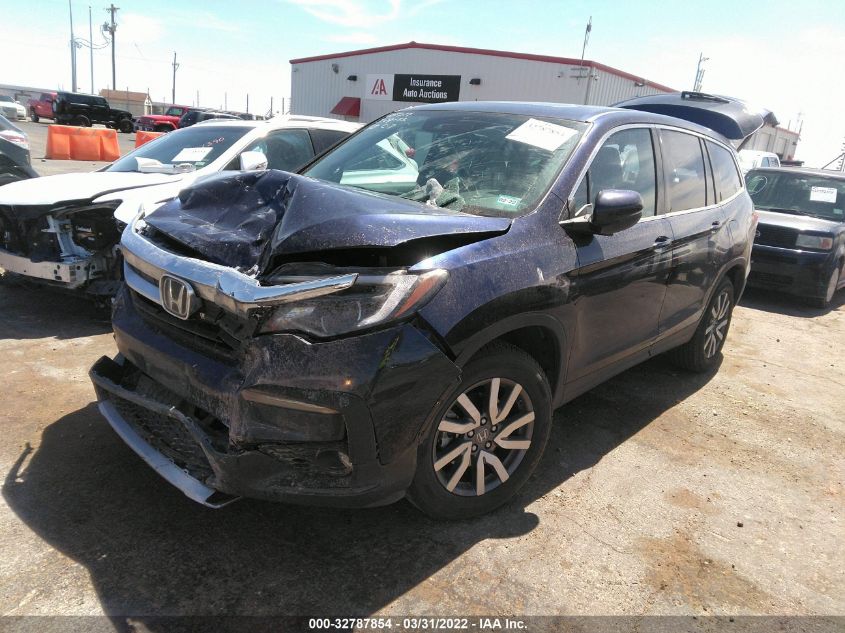 2019 HONDA PILOT EX-L 5FNYF5H59KB003143