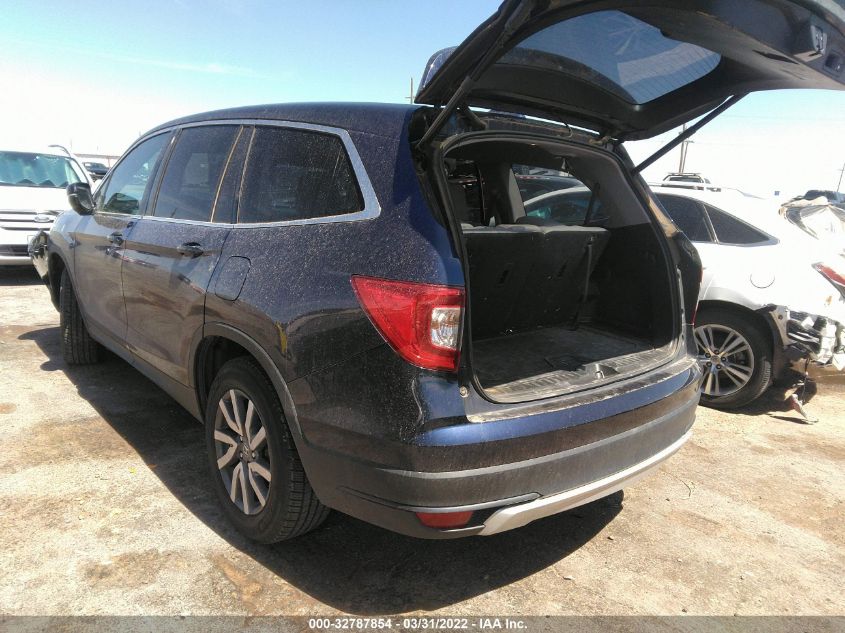 2019 HONDA PILOT EX-L 5FNYF5H59KB003143