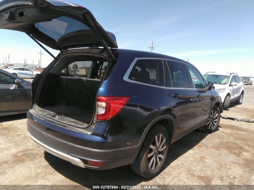2019 HONDA PILOT EX-L 5FNYF5H59KB003143