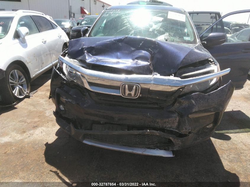 2019 HONDA PILOT EX-L 5FNYF5H59KB003143