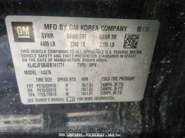 2014 BUICK ENCORE CONVENIENCE KL4CJFSB4EB741771