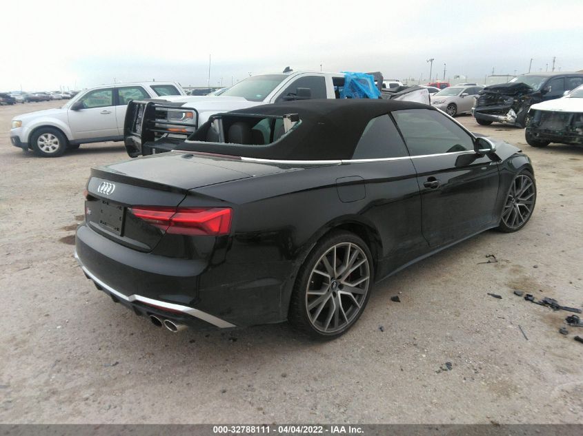 2021 AUDI S5 CABRIOLET PRESTIGE WAUY4GF50MN001240