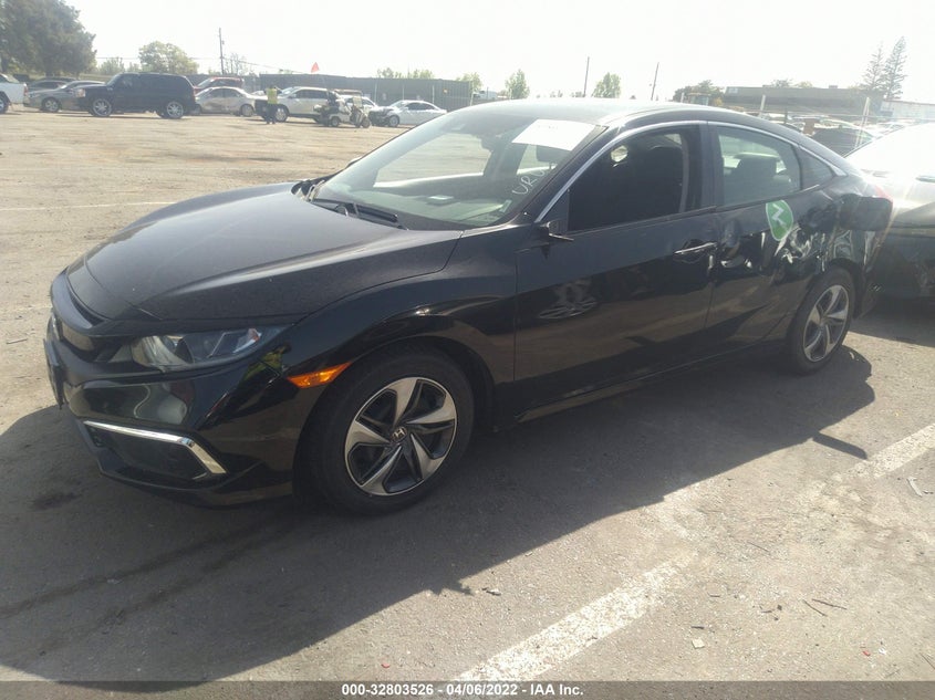 2019 HONDA CIVIC VIN: 2HGFC2F67KH544374