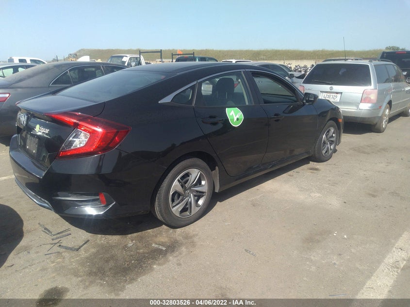 2019 HONDA CIVIC VIN: 2HGFC2F67KH544374