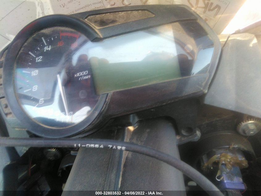 2017 KAWASAKI ZX636 F JKBZXJF12HA012543