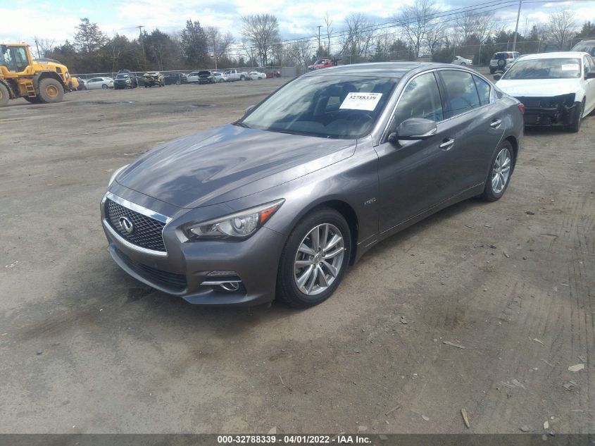 2014 INFINITI Q50 HYBRID PREMIUM JN1AV7ARXEM700283