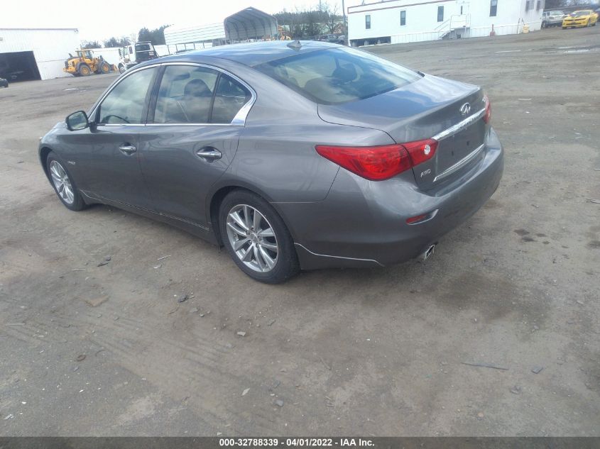 2014 INFINITI Q50 HYBRID PREMIUM JN1AV7ARXEM700283
