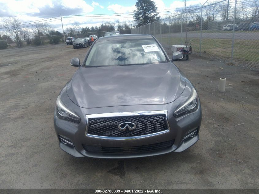 2014 INFINITI Q50 HYBRID PREMIUM JN1AV7ARXEM700283