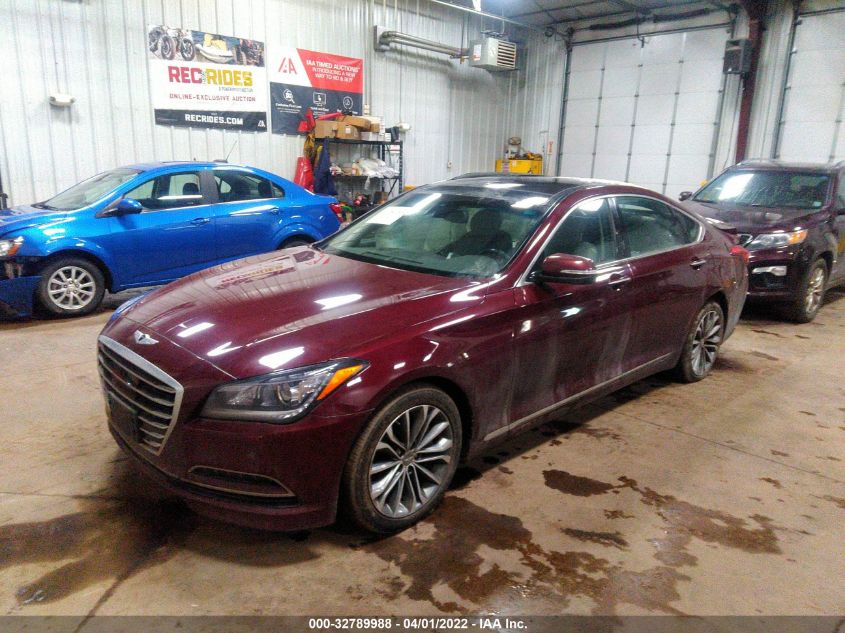 2015 HYUNDAI GENESIS 3.8L KMHGN4JE2FU101698