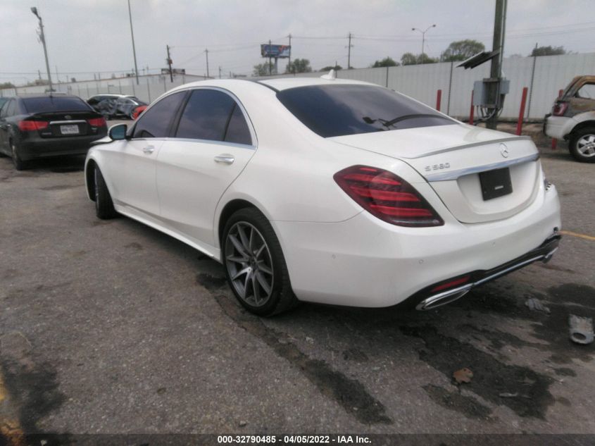 2019 MERCEDES-BENZ S-CLASS S 560 WDDUG8DB2KA432194