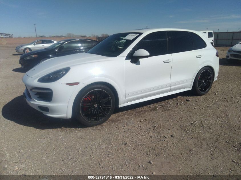 2013 PORSCHE CAYENNE GTS WP1AD2A2XDLA77143