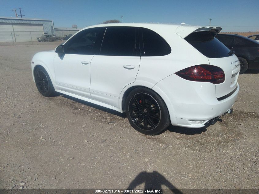 2013 PORSCHE CAYENNE GTS WP1AD2A2XDLA77143