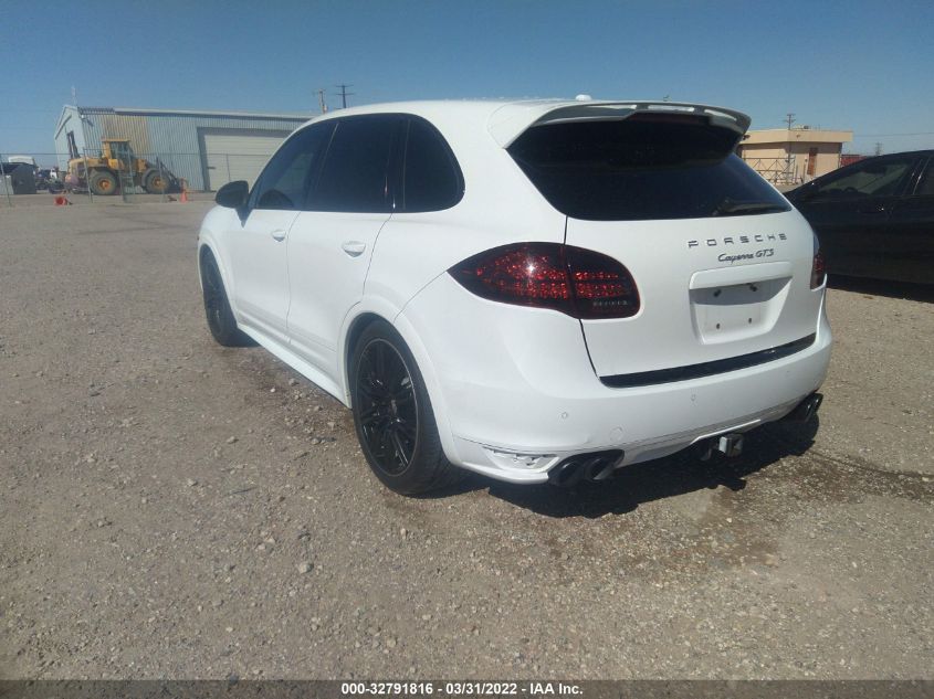 2013 PORSCHE CAYENNE GTS WP1AD2A2XDLA77143