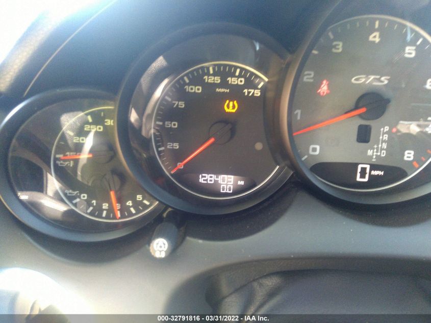 2013 PORSCHE CAYENNE GTS WP1AD2A2XDLA77143