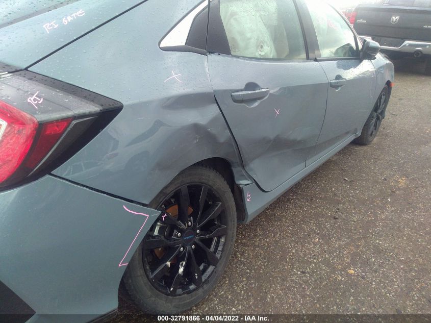 2021 HONDA CIVIC HATCHBACK EX SHHFK7H67MU221039