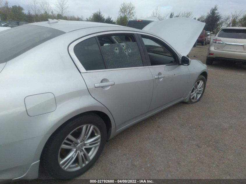 2013 INFINITI G37 SEDAN X JN1CV6AR2DM769616