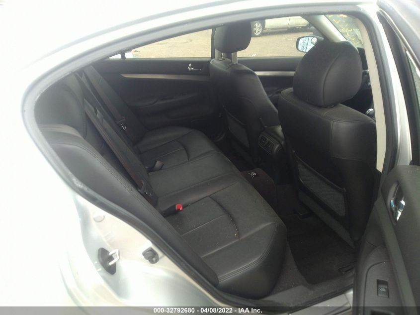 2013 INFINITI G37 SEDAN X JN1CV6AR2DM769616