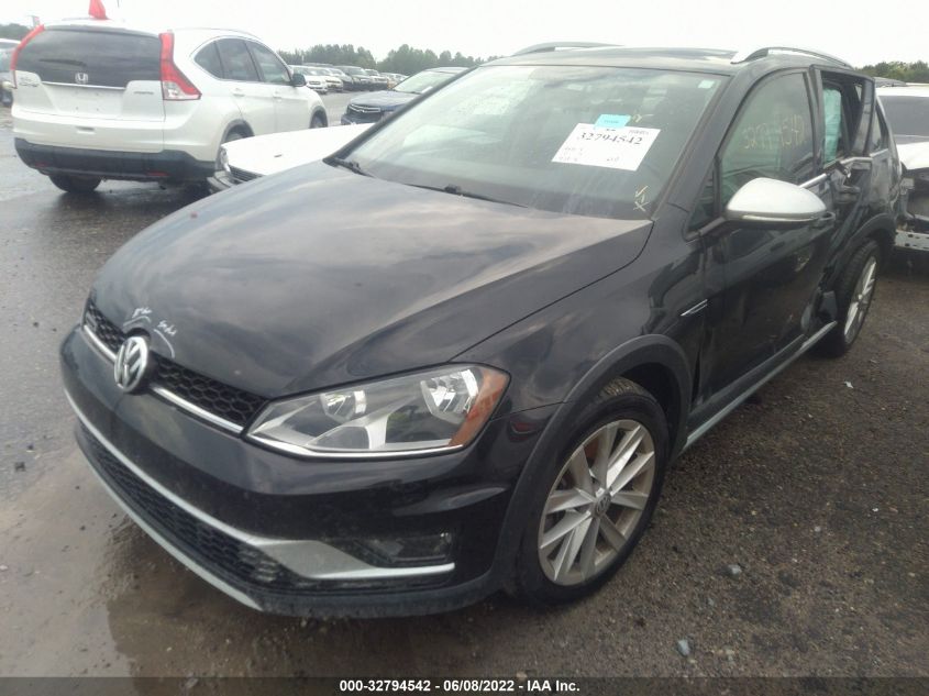 2017 VOLKSWAGEN GOLF ALLTRACK S/SE/SEL 3VWH17AU7HM519434