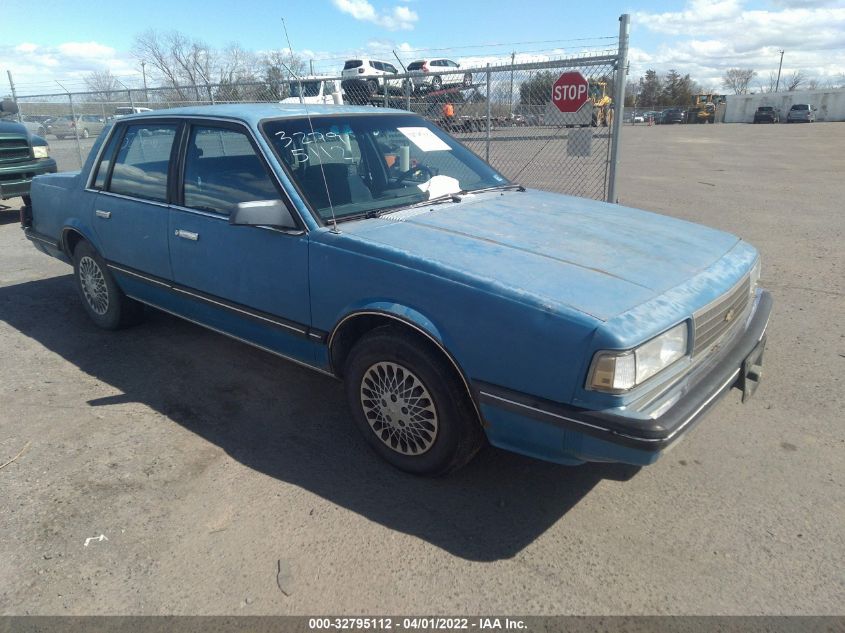 Hide Auto Vin Code history Chevrolet Celebrity from the