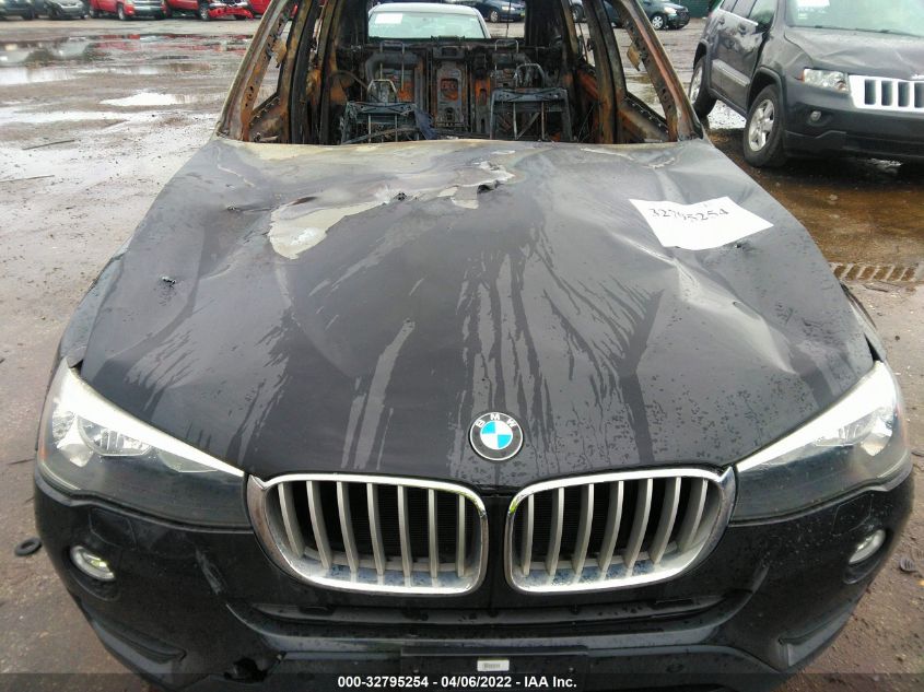 2015 BMW X3 XDRIVE28I 5UXWX9C50F0D55634