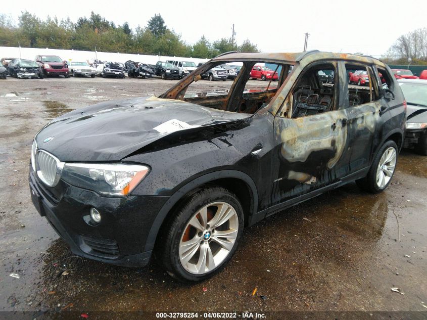 2015 BMW X3 XDRIVE28I 5UXWX9C50F0D55634