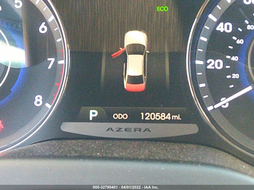 2014 HYUNDAI AZERA GLS/LIMITED KMHFH4JG5EA396574