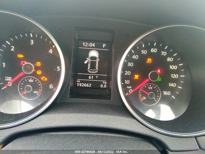 2013 VOLKSWAGEN GOLF TDI W/SUNROOF & NAV WVWDM7AJ2DW113425
