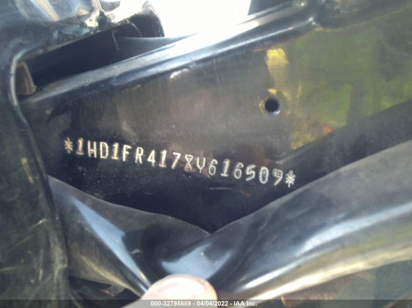 2008 HARLEY-DAVIDSON FLHRC 1HD1FR4178Y616509