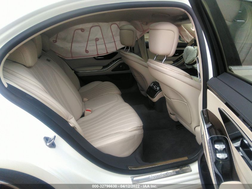 2022 MERCEDES-BENZ S-CLASS S 500 W1K6G6DB2NA070787