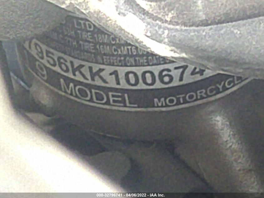 2019 HONDA GL1800 D JH2SC7956KK100674